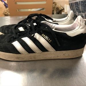 ADIDAS ORIGINALS GAZELLE Mens Sneakers Black/White